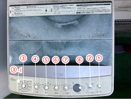 Image of an air conditioner remote control